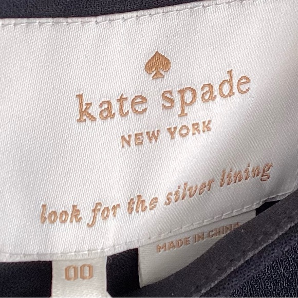 🚨Final Sale🚨!! NWT Kate Spade Black Sequin Fringe Dress - Picture 4 of 6